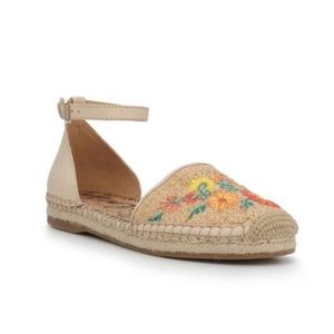 Sam Edelman Embroidered Floral Espadrille Shoe